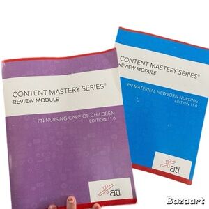 2 Textbooks PN Maternal Newborn Nursing 11.0 & PN Nursing Care of Children 11.0